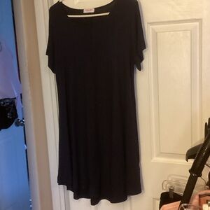 Elan Classic Navy Blue Dress. NOTBLACK